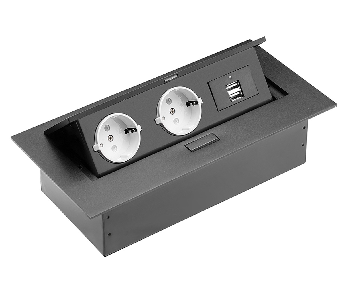 Подовжувач внутрішній для офіса AE-PBU02GS-20 2хUSB