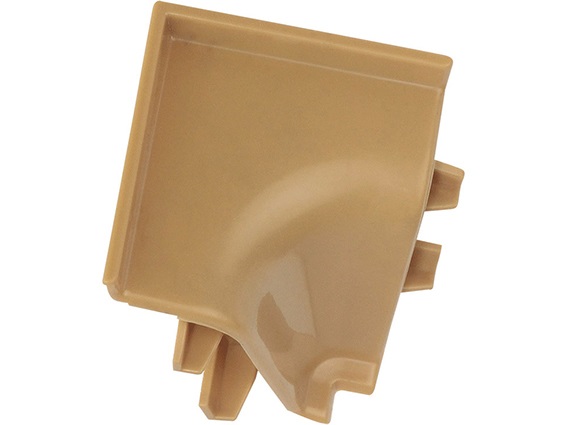 Кут до плінтуса внутрішній REHAU 90гр. 118 Світло-коричневий