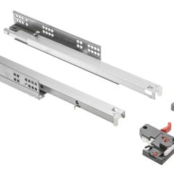 Направл.повн.вис.нижн.монтажу з самодотягом Modern Slide L-300 мм PB-OSHX-300-A GTV
